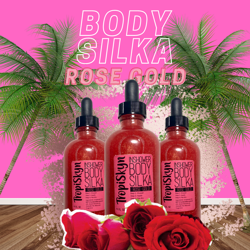 In-Shower Body Silka: Rose Gold