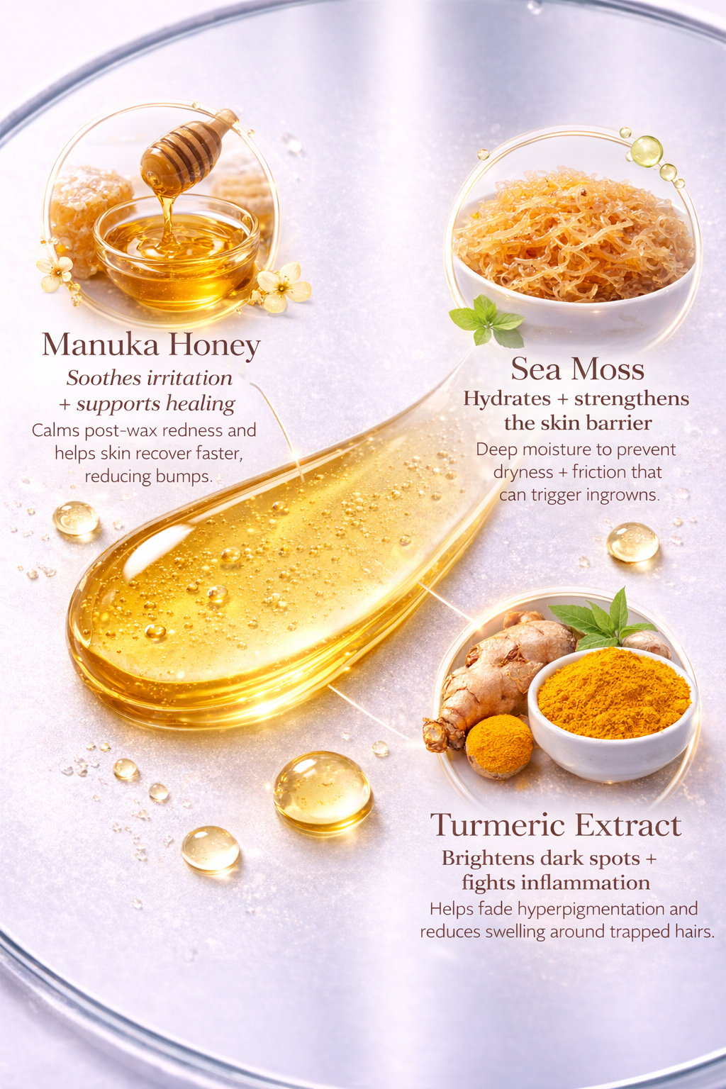 Honey + Moss Ingrown Oil & Intimate Moisturizer